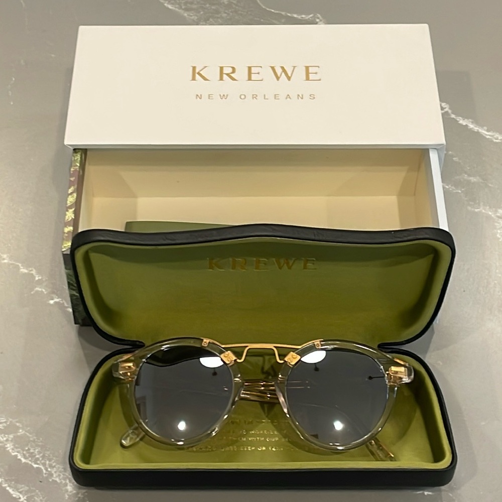 Like new Krewe sunglasses